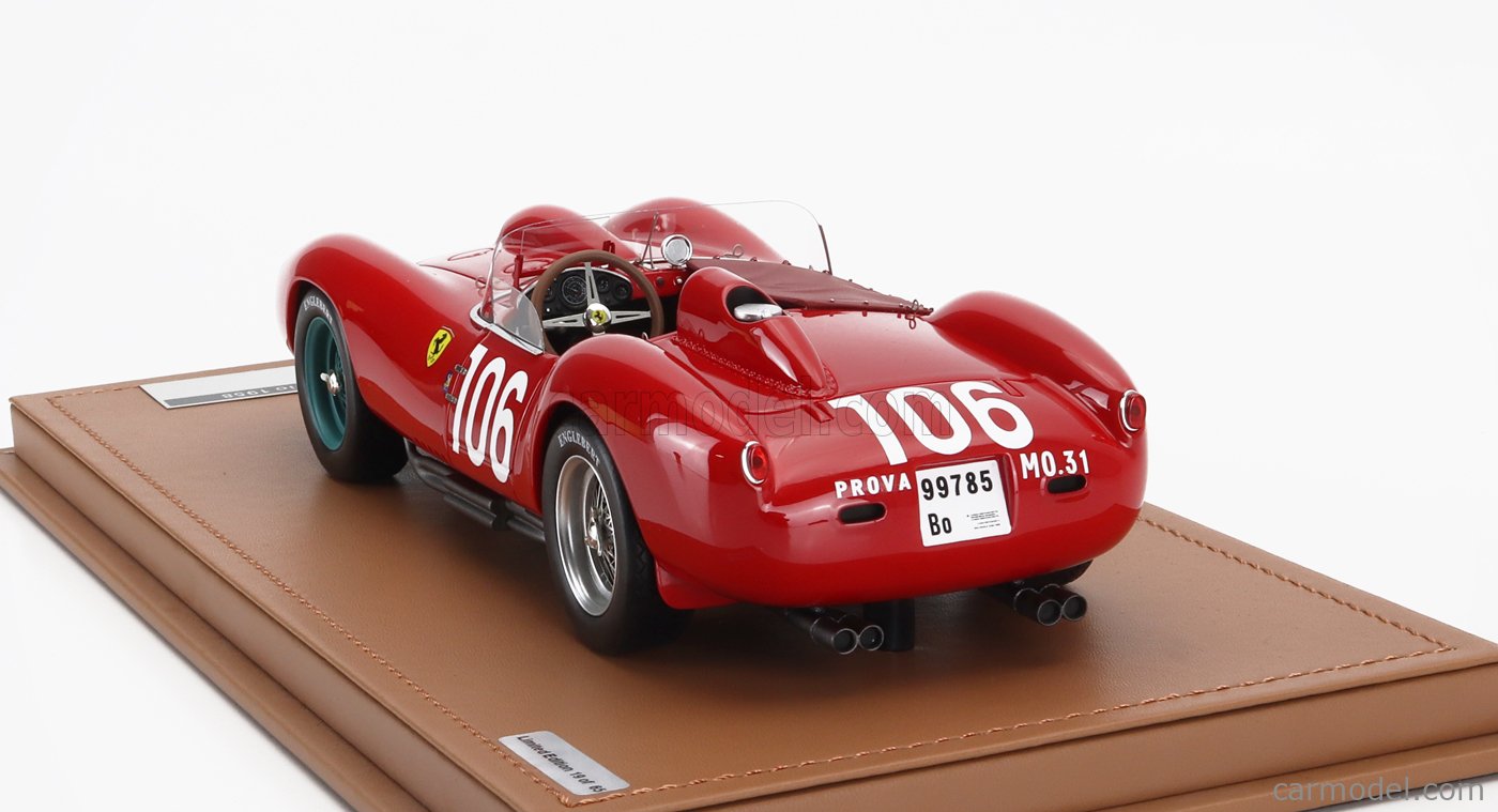 TECNOMODEL MYTHOS 1/18 - FERRARI 250 TR 58 - WINNER TARGA