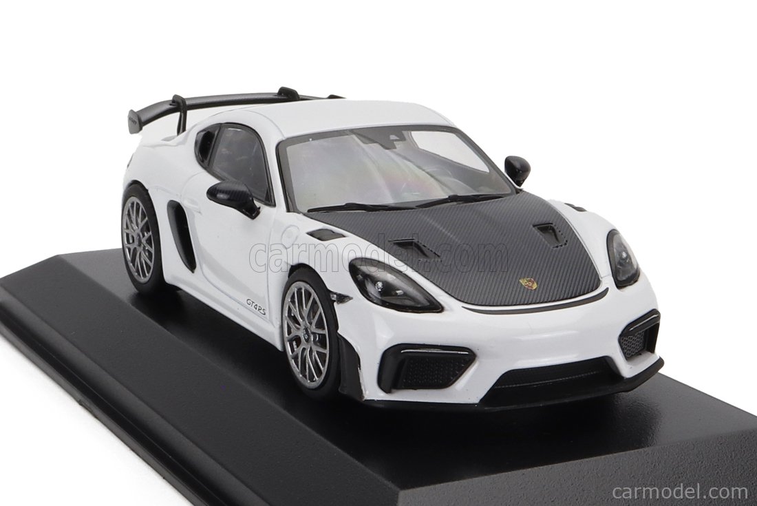 Minichamps 410067602 - Porsc. 718 Cayman Gt4 982 Miamiblau 2020 - échelle 1/43 - Modèle De Collection