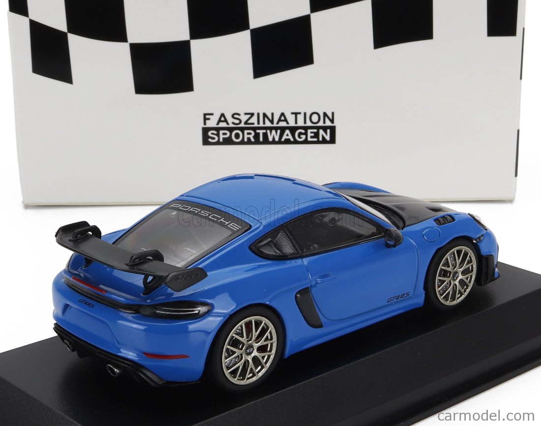 Porsche 718 982 Cayman GT4 RS 2021 White Silver Wheels