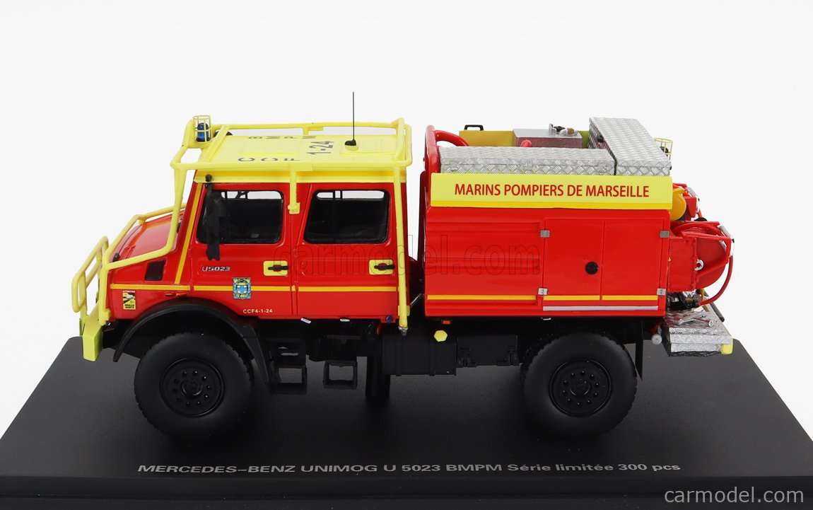 Camion de Sapeurs Pompiers MERCEDES Unimog 5023 BMPM Marins