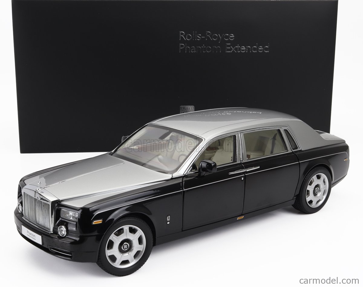 KYOSHO 08841BKS Scale 1/18 | ROLLS ROYCE PHANTOM EWB LIMOUSINE 2012 ...