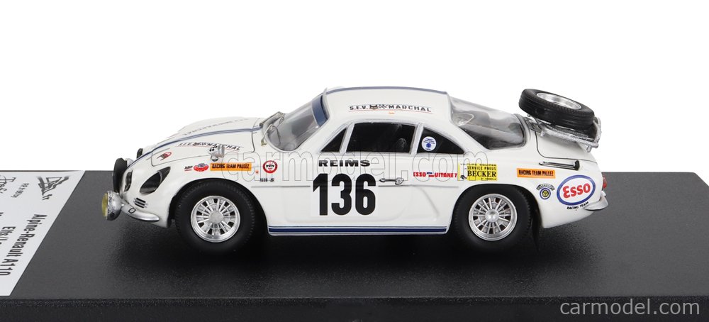 Trofeu Alpine Renault A110 Monte-Carlo 1971 N°116 Rouget – 1/43 – Prévente
