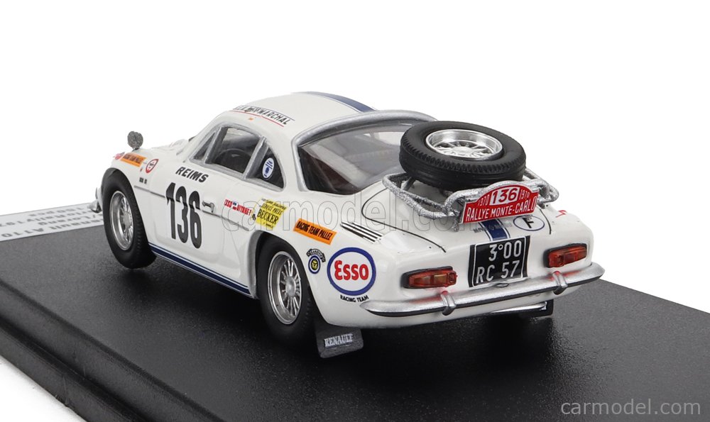 Trofeu Alpine Renault A110 Monte-Carlo 1971 N°116 Rouget – 1/43 – Prévente
