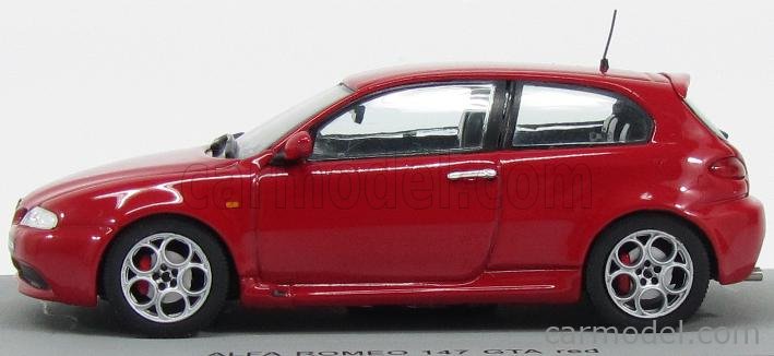 SPARK-MODEL S0485 Scale 1/43 | ALFA ROMEO 147 GTA 2002 RED