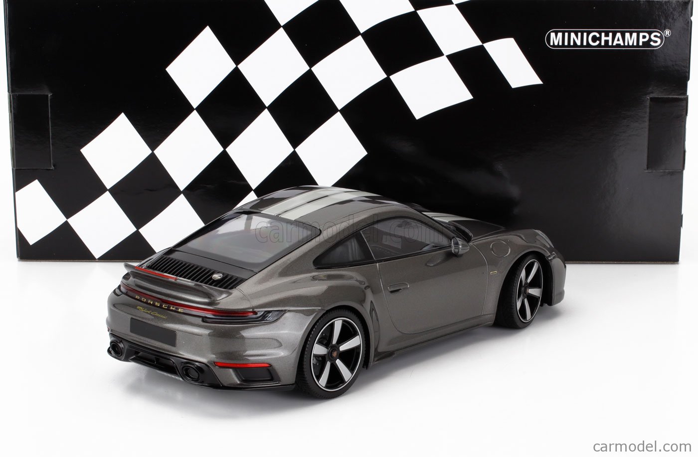 Miniature Voiture MINICHAMPS 1/18 - Porsche 911 (992) Sport Classic 2022 - Métal, Collection