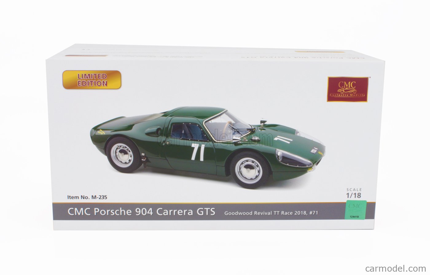 CMC M235 Scale 1/18 | PORSCHE 904 CARRERA GTS ch.904-045 N 71