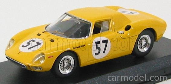 BEST-MODEL 9277 Scale 1/43 | FERRARI 250 LM FRANCORCHAMPS N 57 1966 ...