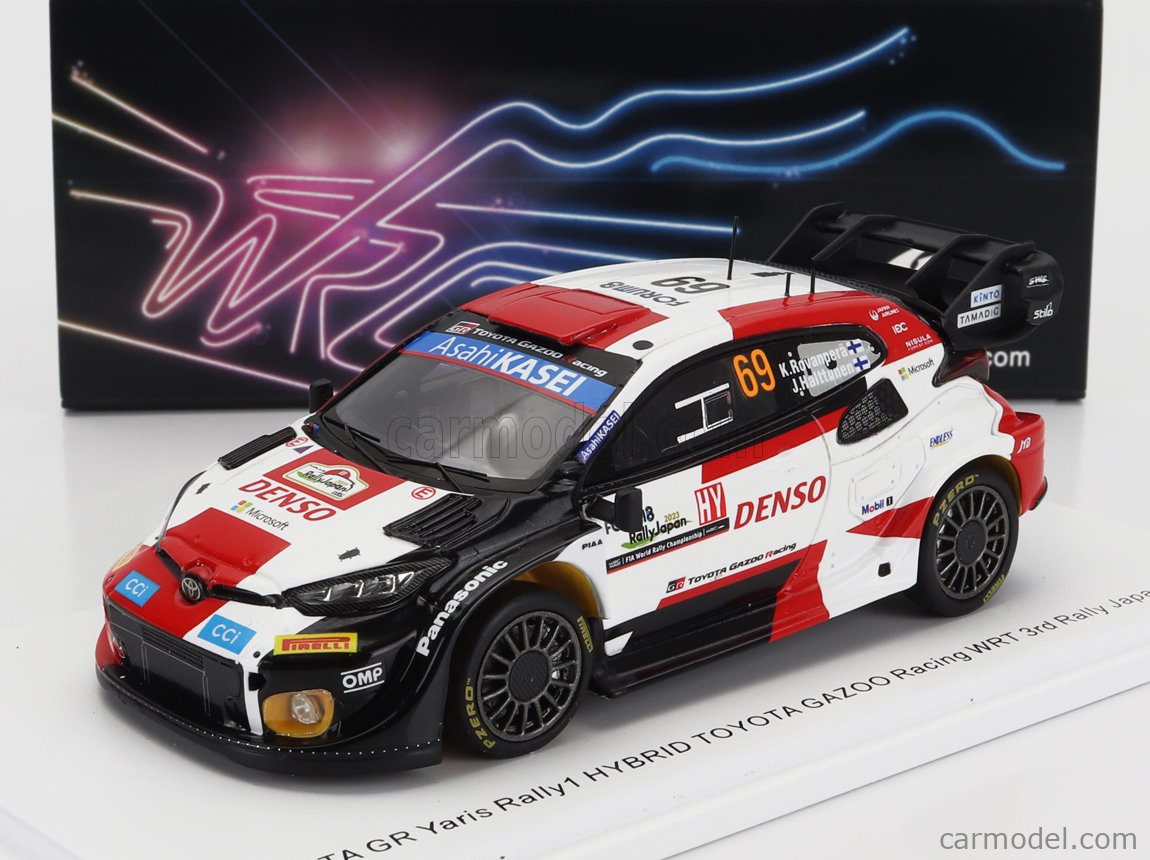 SPARK MODEL S6733 Escala 1 43 TOYOTA YARIS GR HYBRID RALLY1 TEAM 