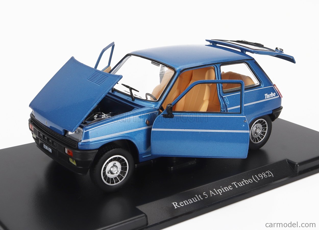 Majorette Renault 5 Turbo Alpine – Rallye – Voiture Miniature Friction – Occasion