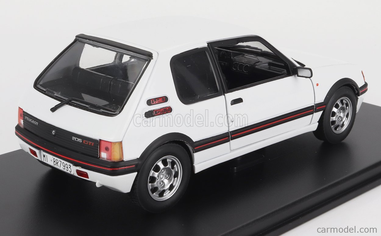 PEUGEOT 205 GTi 1.9 1988 Noire ODEON 1:43 Ref 138 - La Boutique D'ALAIN