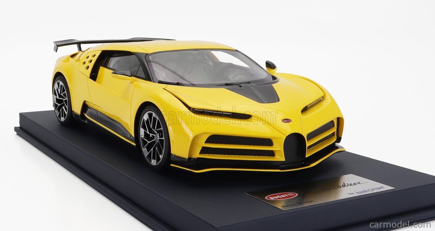 Looksmart 1/18 Bugatti Centodieci Version Production 2023, Bleu Agile, LS18025D