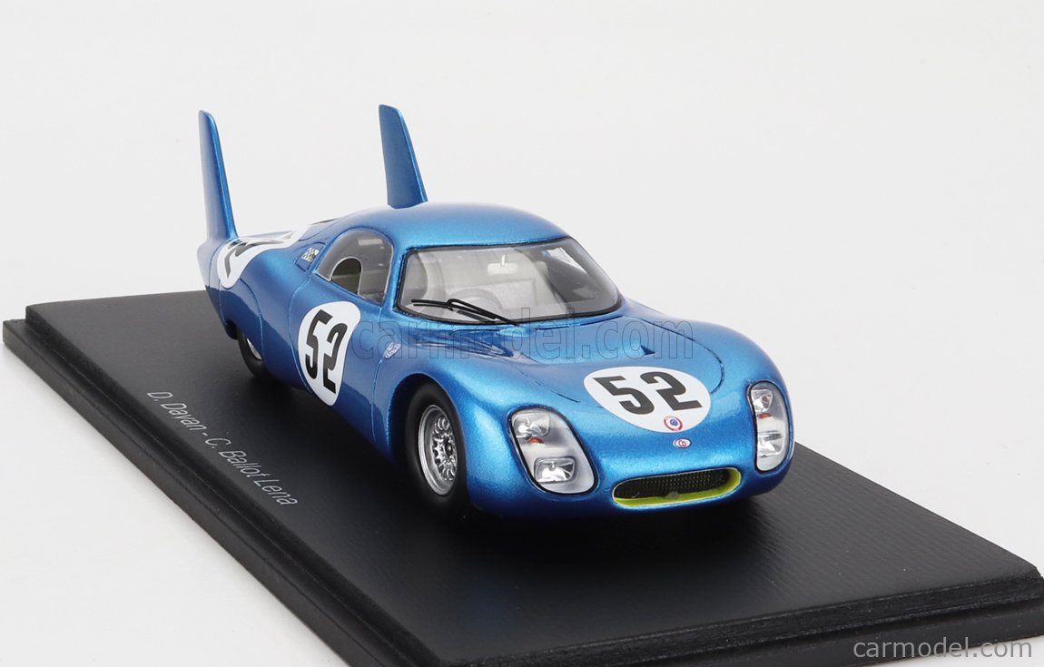 SPARK-MODEL S4598 Scale 1/43 | PEUGEOT CD SP66 TEAM S.E.C.