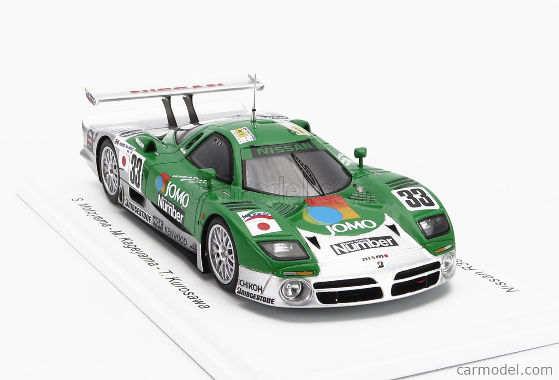 Modellino Auto OPO 10 - Nissan R390 GT1 #32 Le Mans 1998 - Spark 1/43 Per Collezione Hachette Japan (05), Esposizione Inclusa - 3