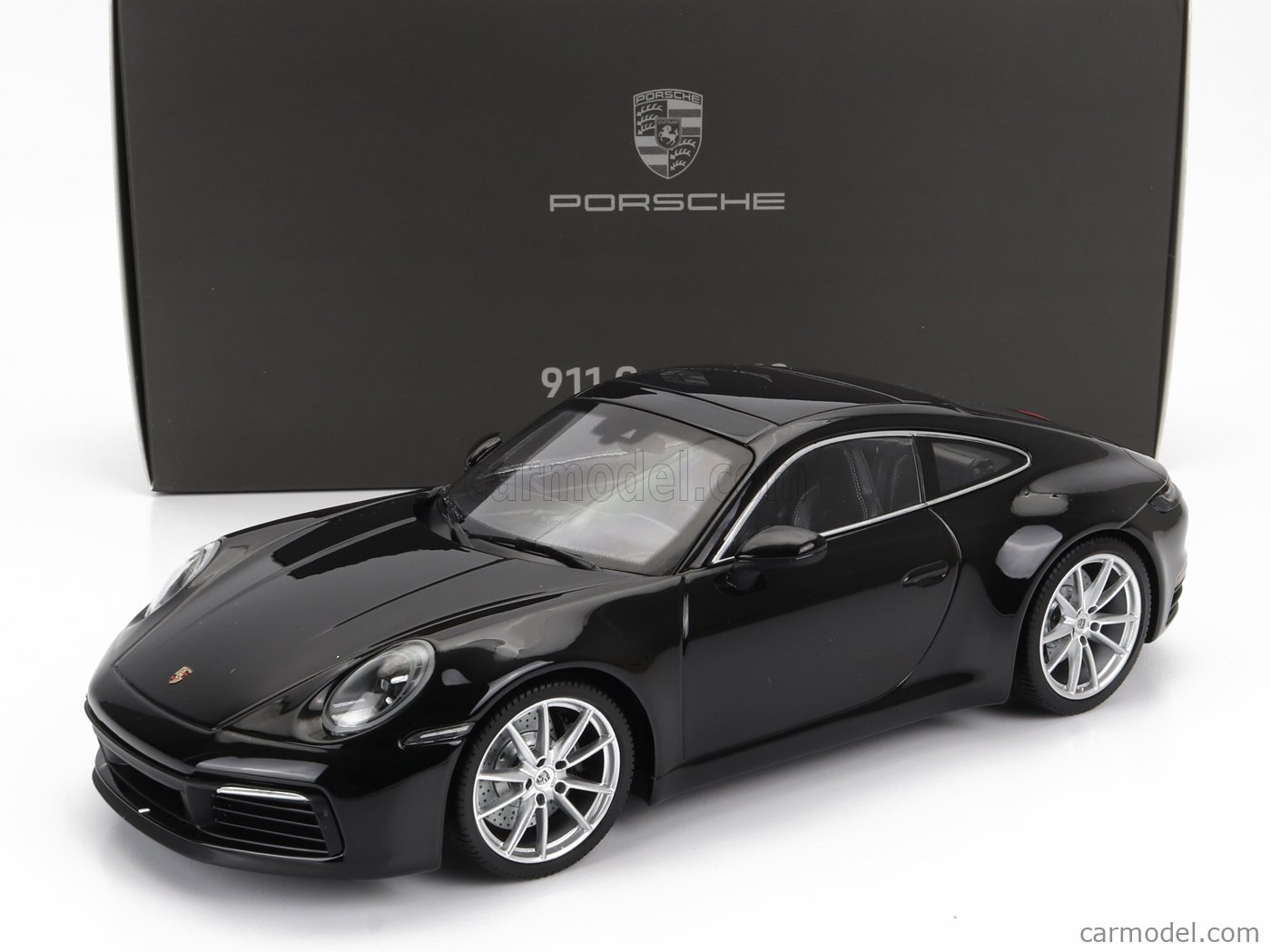 1/18 ポルシェ 911 (992) カレラ 4S ブラック Carrera ミニチャンプス 1/18スケール「ポルシェ911(992)カレラ4S