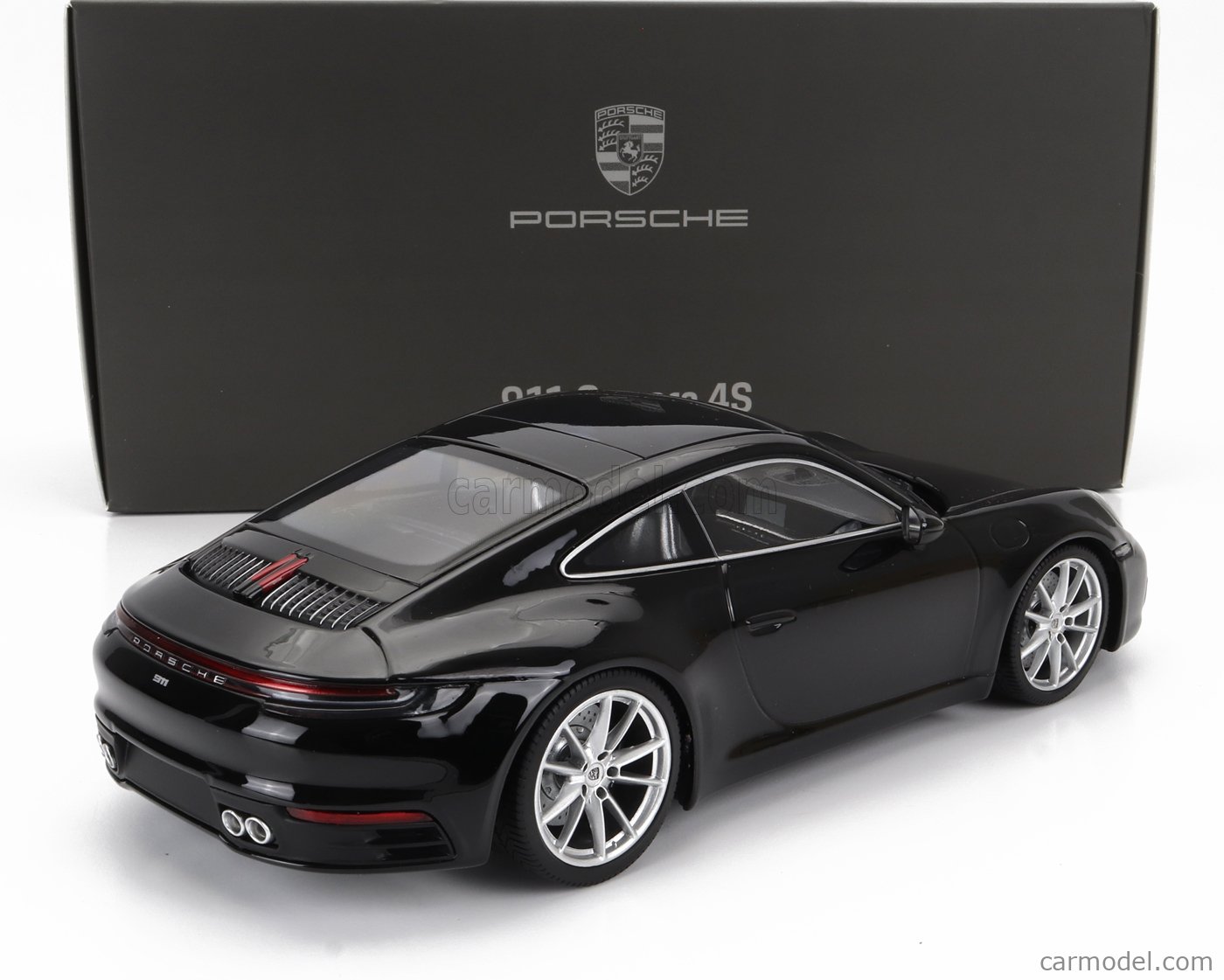 1/18 ポルシェ 911 (992) カレラ 4S ブラック Carrera Minichamps 1:18 Porsche 911 (992) Carerra 4S black