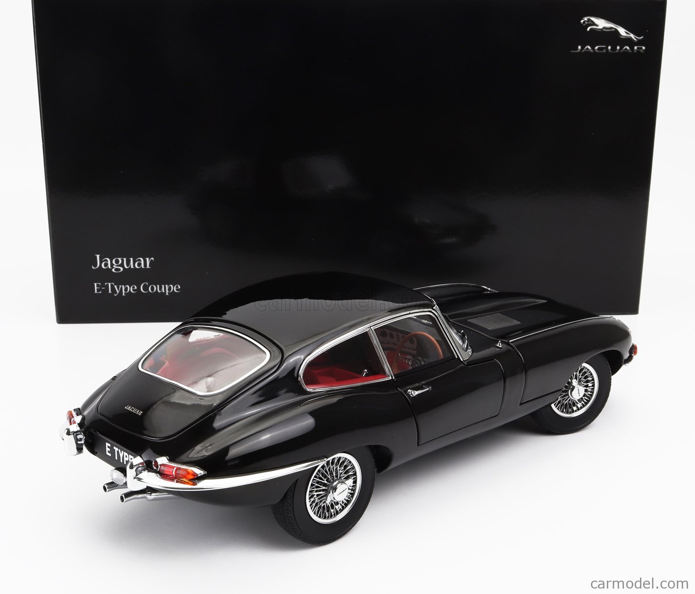 KYOSHO 08954LY JAGUAR - E-TYPE COUPE MK1 RHD 1961 - JAUNE - 1