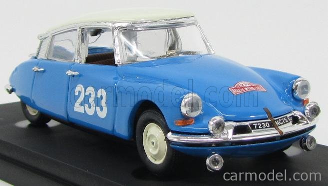 CITROEN DS RALLYE 1963 スカイブルー - ミニカー