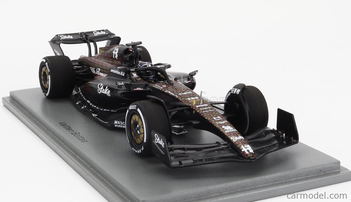 Miniature Spark 1:64 - Alfa Romeo F1 C43 #77 - Grand Prix De Las Vegas 2023 - Valtteri Bottas - Neuf