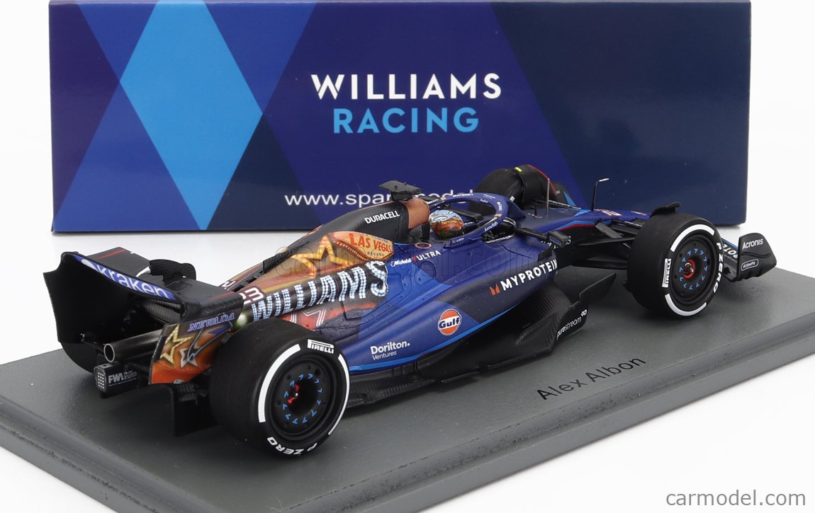 Miniature Spark 1/43 – Williams F1 FW45 N°2 – GP Las Vegas 2023 – Résine – Prévente