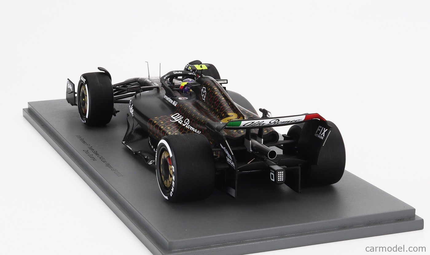 Alfa Romeo Sauber F1 C43 #24 Zhou Guanyu Las Vegas GP 2023