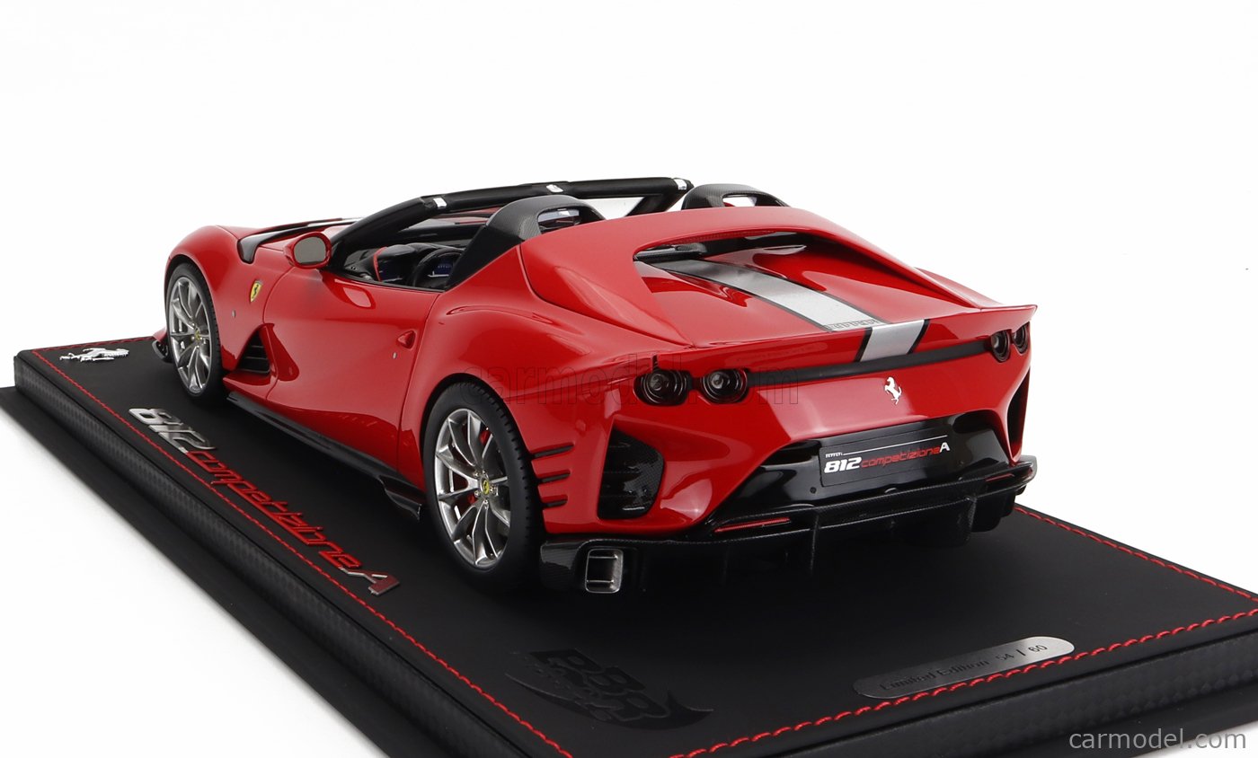 Miniature BBR 1/18 - Ferrari 812 Competizione A - Red Corsa 322 - Précommande