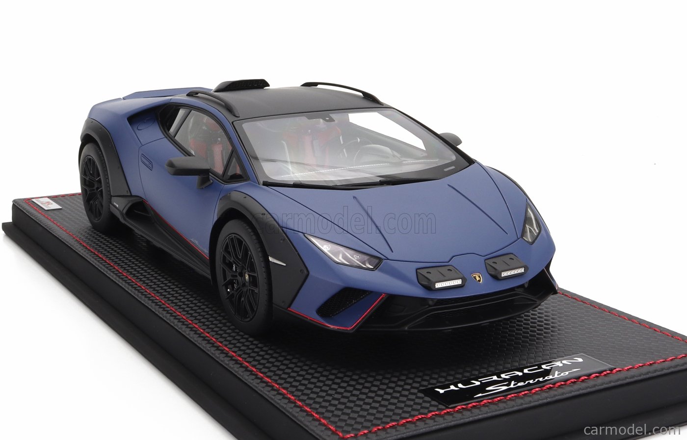 MR 1:18 LAMBORGHINI HURACÀN STERRATO Grigio Vulcano in Vitrine - MR