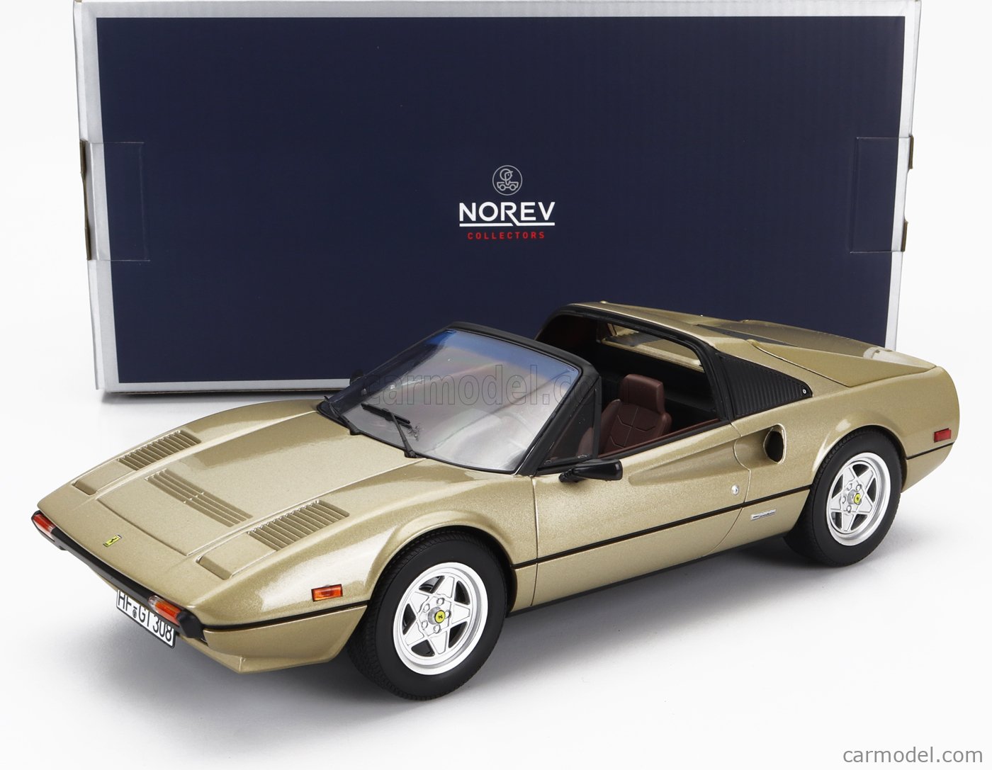 NOREV 187932 Scale 1/18 | FERRARI 308 GTS 1982 GOLD MET NOREV 187932 Scale 1/18 | FERRARI 308 GTS 1982 GOLD MET