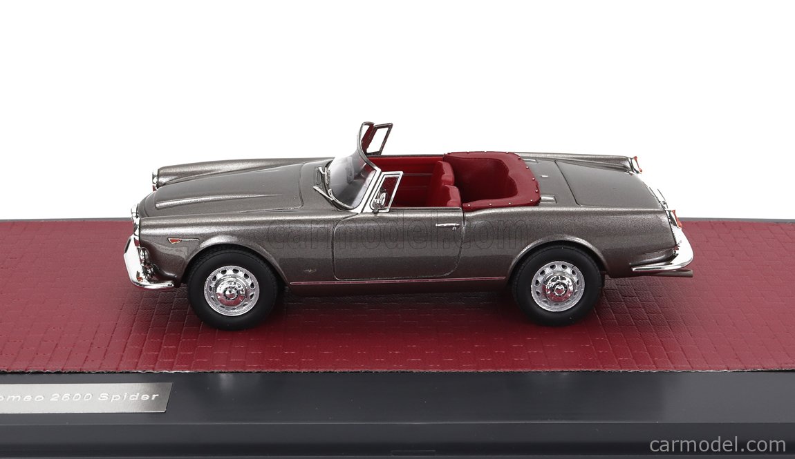 Miniature Matrix 1/43 Alfa Romeo 2600 Cabriolet 1962 – Blanche – Limitée