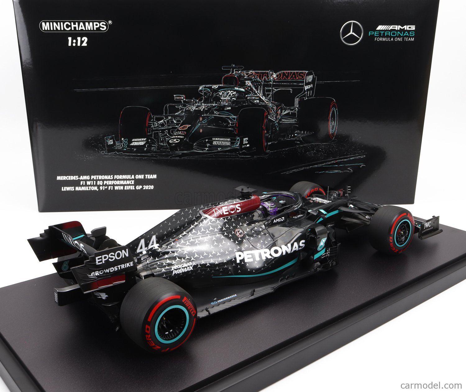 MINICHAMPS 123201144 Scale 1/12 | MERCEDES GP F1 W11 EQ PERFORMANCE ...