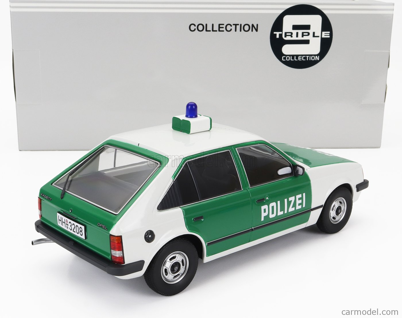 TRIPLE9 T9-1800425 Scale 1/18 | OPEL KADETT D POLIZEI POLICE