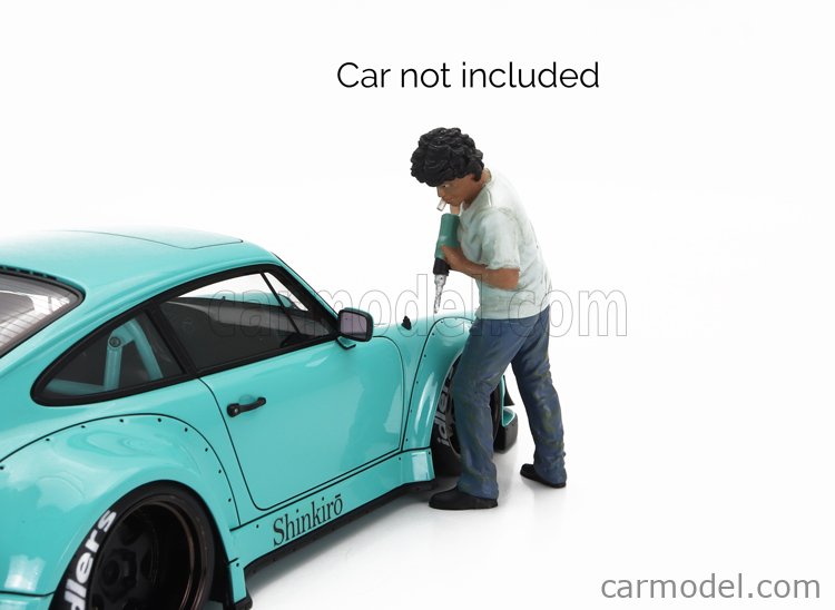 Figurine Akira Nakai RWB Legend 1/18 - Showcasts - Modèle Détaillé Bleu - AD-18503