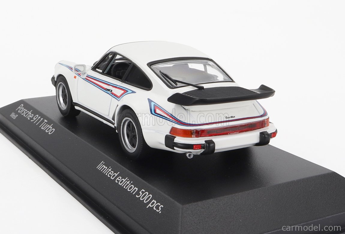 Voiture Miniature de Collection - KK SCALE MODELS - PORSCHE 911 (930) 3.0 Turbo - Green Metallic