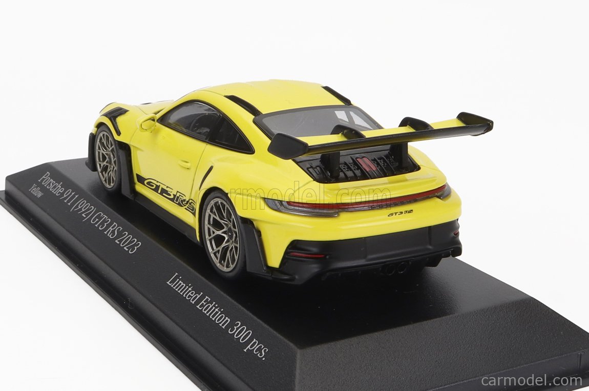 Modellino Auto Minichamps 1/43 Porsche 911 (992) GT3RS 2023 yellow