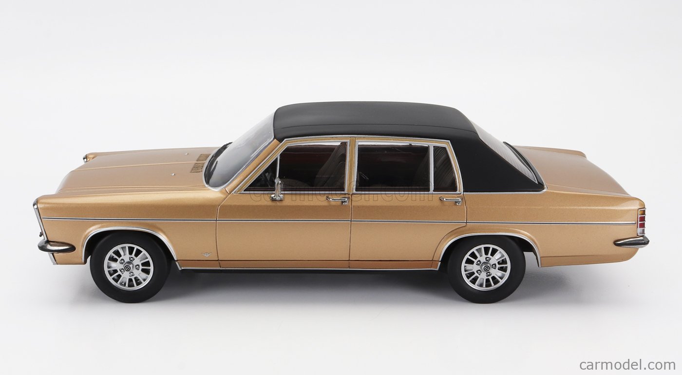 MCG Modellauto Opel Diplomat B 1972 grün metallic matt schwarz, Maßstab
