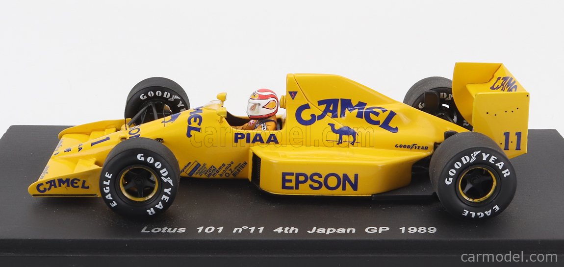 Spark 1/43 ROMU043 - Lotus 101 Judd #12 - Satoru Nakajima - GP Japon 1989