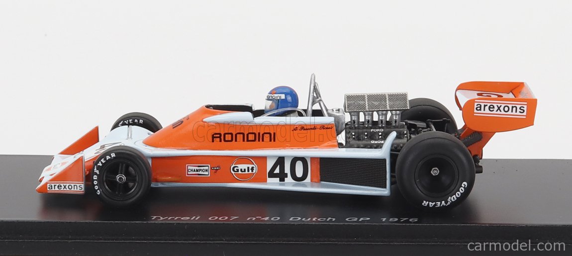 SPARK-MODEL S1648 Scale 1/43 | TYRRELL F1 007 N 40 GULF