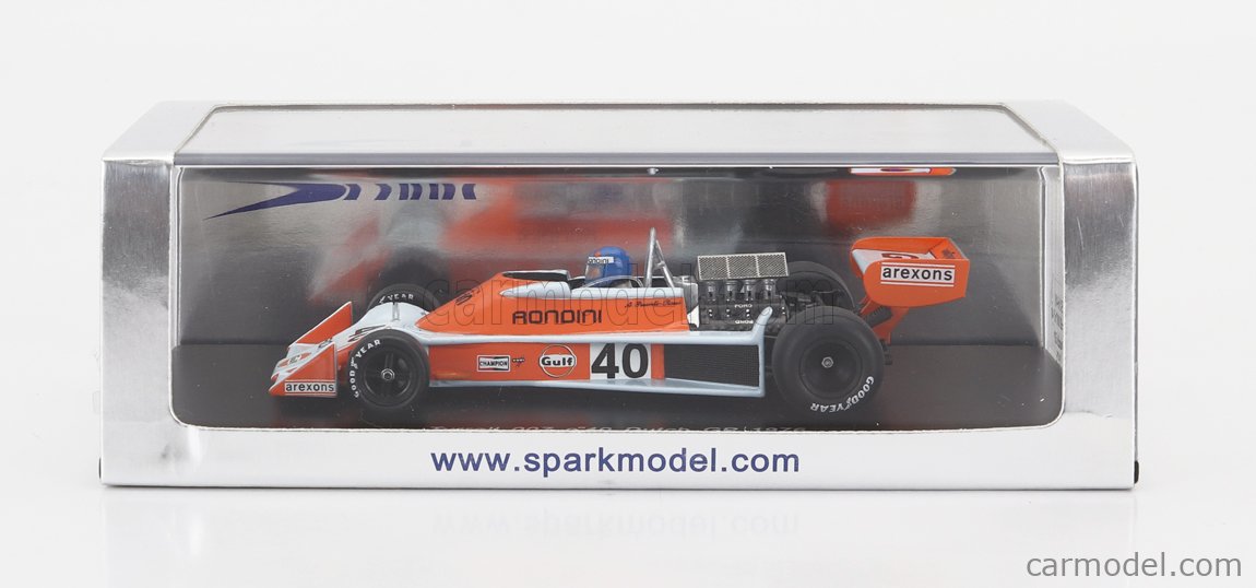 Spark S1648 Tyrrell 007 #40 Dutch GP 1976 - Alessandro