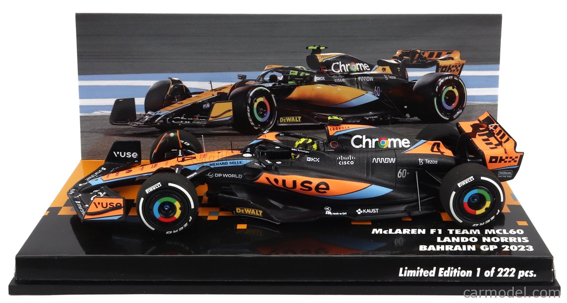 Mclaren MCL60 F1 Team Lando Norris #4 Australian GP 2023 Minichamps 1/43