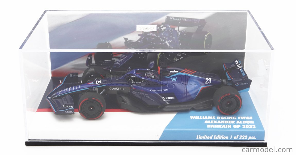 Williams FW45 Model Minichamps 1:43 Scale Williams Racing FW45 #23
