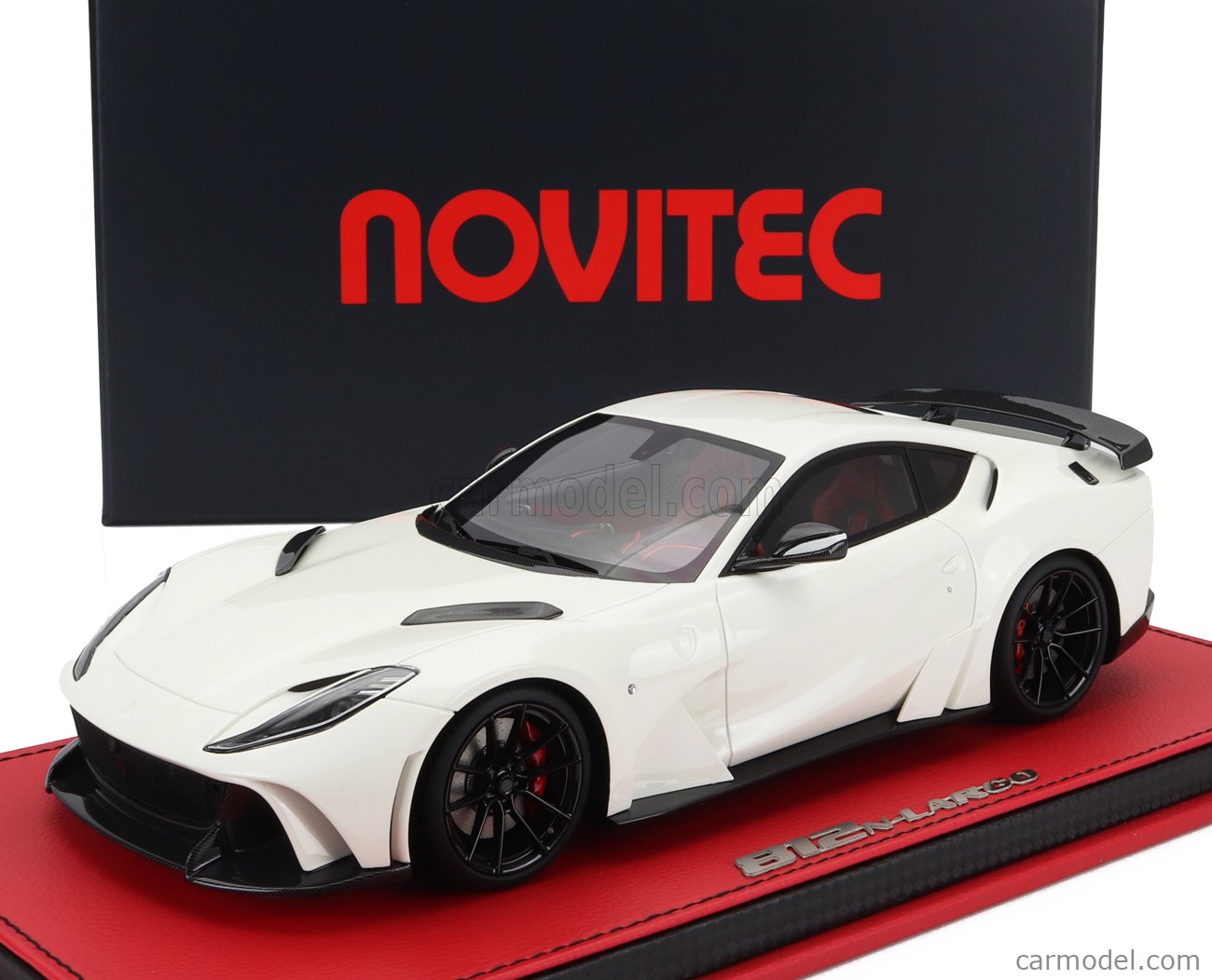ミニカー 812 N-Largo by Novitec Peako Novitec Ferrari 812 N-Largo F1 Red w/Black Wheels Red