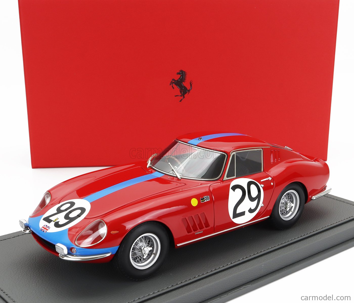 CMC 1/18 Ferrari 275 GTB/C No.26 24H France 1966, Biscaldi/De Bourbon-Parme