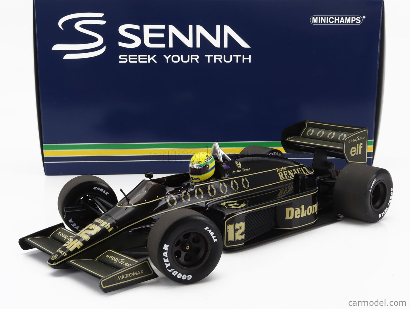 MINICHAMPS 540863812 Scale 1/18 | LOTUS F1 98T RENAULT TURBO
