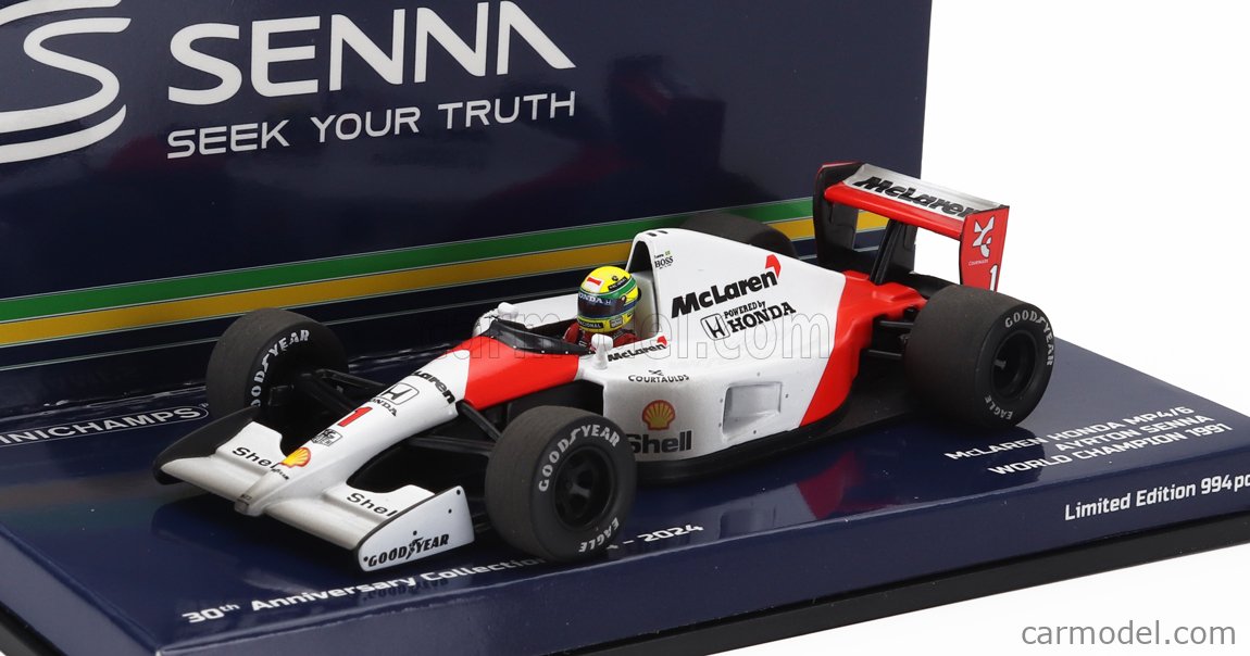 MINICHAMPS 540913301 Echelle 1/43 | McLAREN F1 MP4/6 HONDA N 1