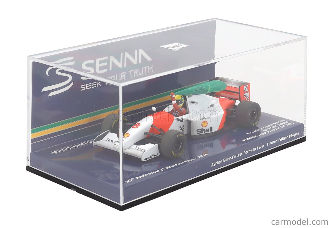 d*n様 MINICHAMPS McLarenFord MP4/1cマルボロ Mclaren F1 MP4/6 #1 Ayrton Senna 1991 World Champion 1:18