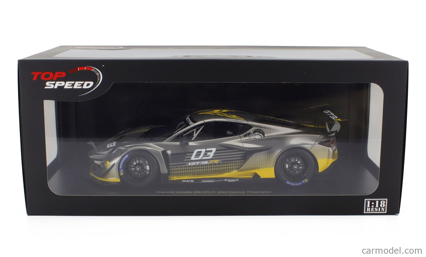 TOP SPEED - CHEVROLET Corvette Z06 GT3.R #3 IMSA 24H Daytona 2024 A.GARCIA-D