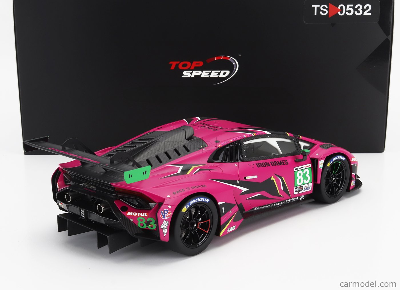 TSM Model 1:43 LAMBORGHINI HURACAN GT3 EVO2 #78 FORTE IMSA 24H DAYTONA 2023