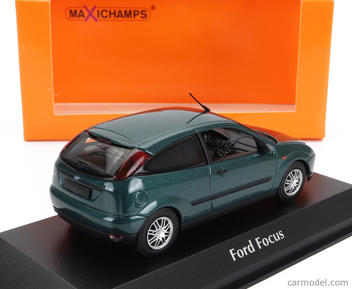 Minichamps Ford Focus 2 Door 1998 Verte 1/43 - Maxichamps, Prévente, Neuf