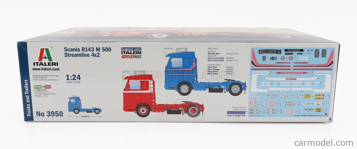 Italeri Scania 143M Topline 4x2 1:24 - 3910 · Modelsport
