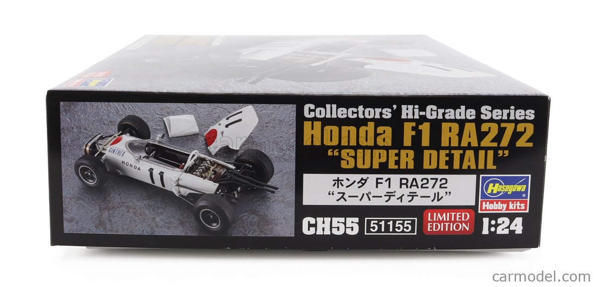 HASEGAWA 51155-HASCH55 Масштаб 1/24 | HONDA F1 RA272 N 11 SEASON