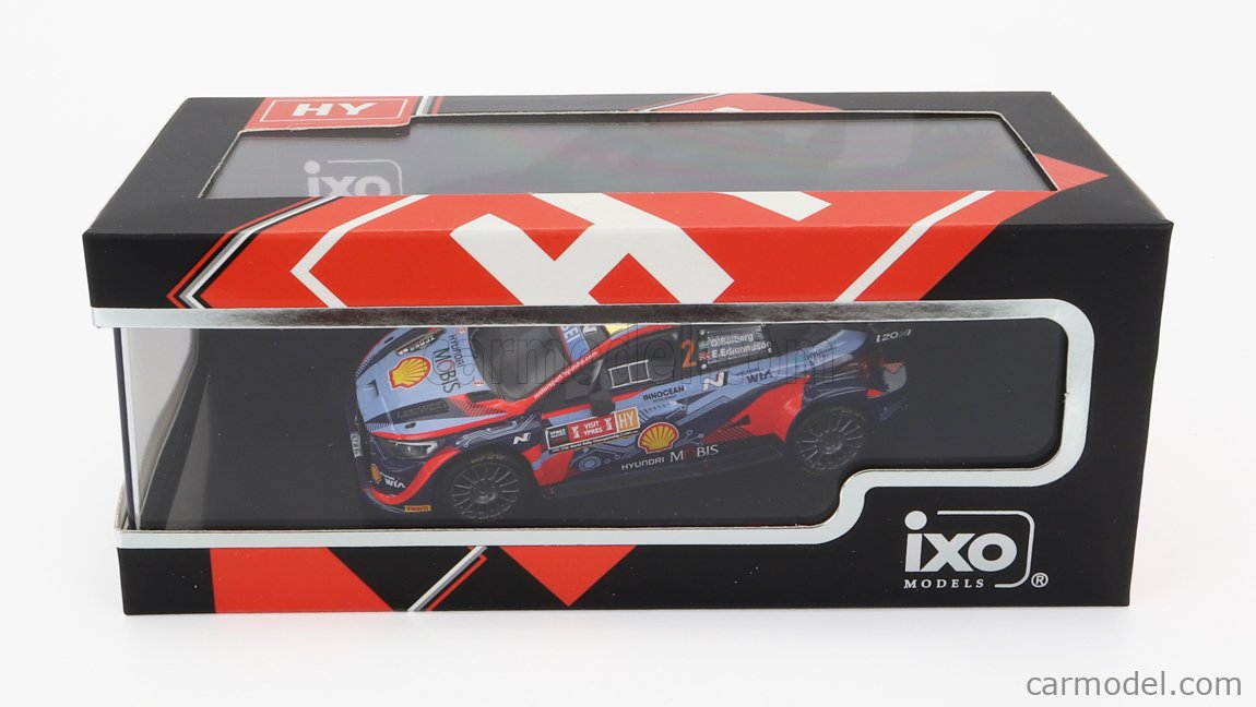 1:43 IXO Hyundai I20 Rally1 Team Mobis #2 4Th Rally Ypres